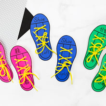 Load image into Gallery viewer, Printable Shoe Lacing Practice For Kids