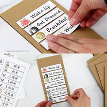 Load image into Gallery viewer, Visual Daily Routine Chart For Kids (Photos)