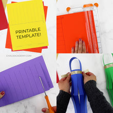 Load image into Gallery viewer, Printable Lantern Template for Lunar New Year Crafts